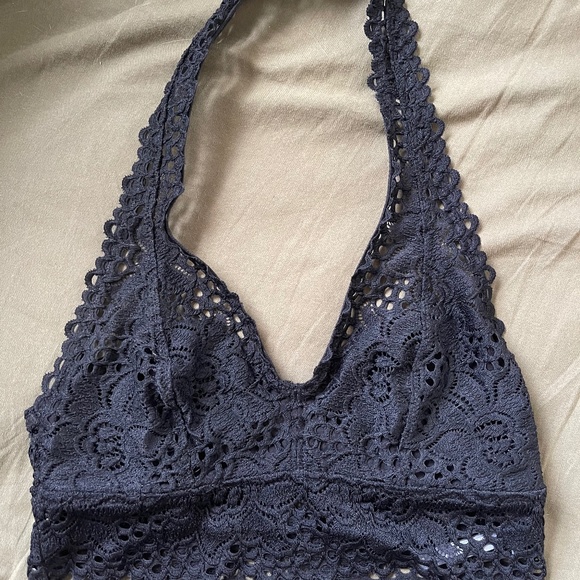 Aerie halter lace bralette - Picture 1 of 3